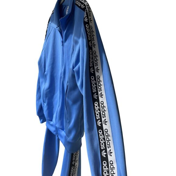 Adidas Mens Blue Pockets Windbreaker 2-Piece Track Suit Sz(see description) - Picture 4 of 7